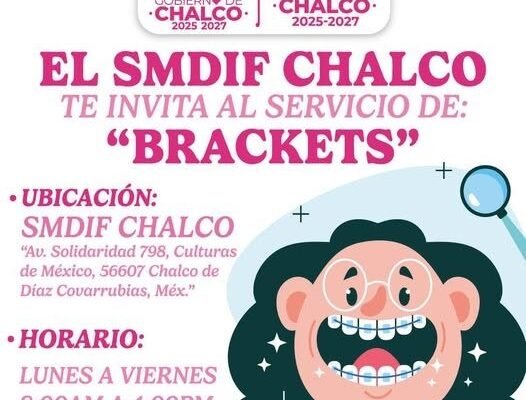 Chalco amplía servicios de salud bucal con colocación de brackets a precio accesible