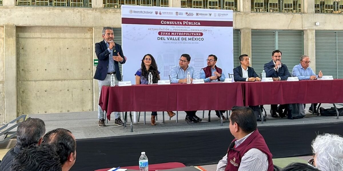 Gobierno del EdoMéx abre consulta pública para actualizar el plan metropolitano