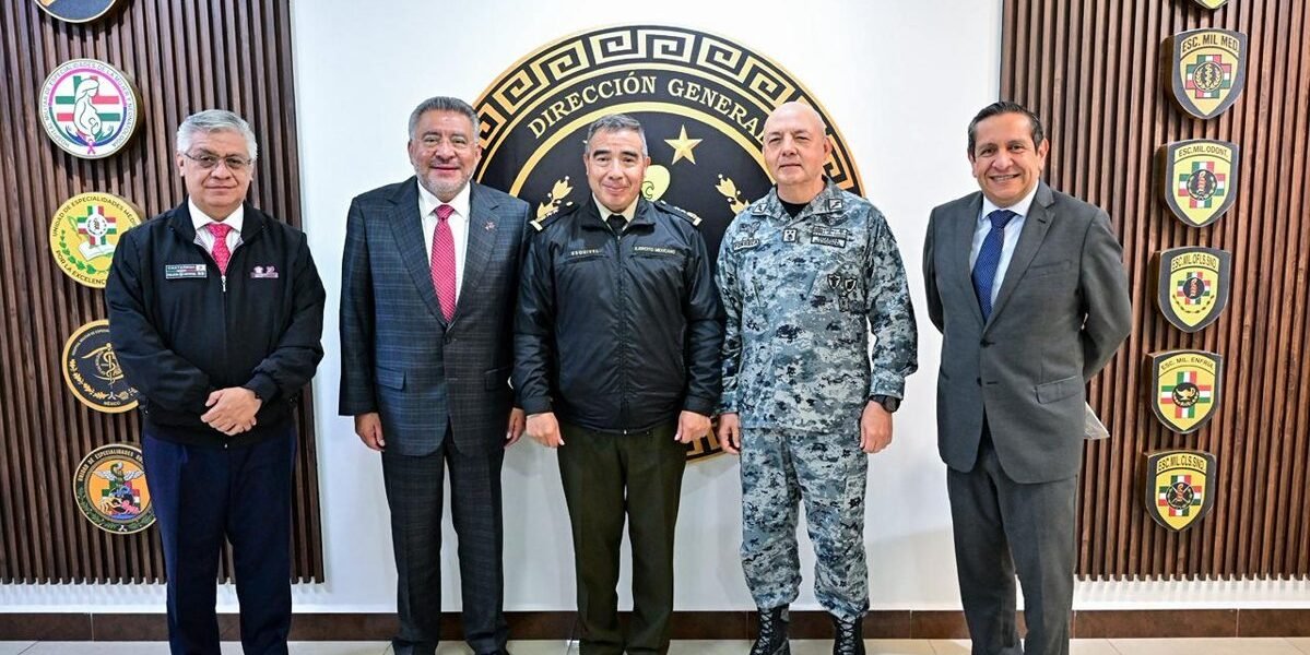 Edomex refuerza coordinación con Fuerzas Armadas para garantizar seguridad