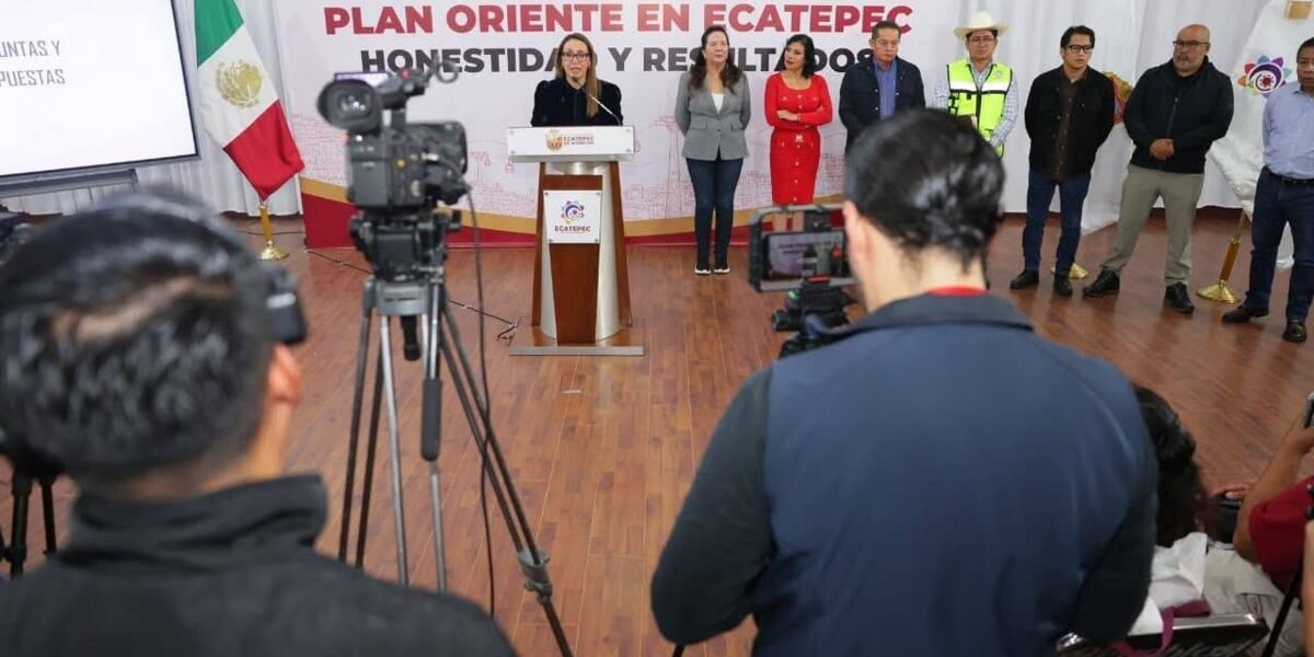 Ecatepec recibe 3 mil millones de pesos del Plan Oriente de Sheinbaum