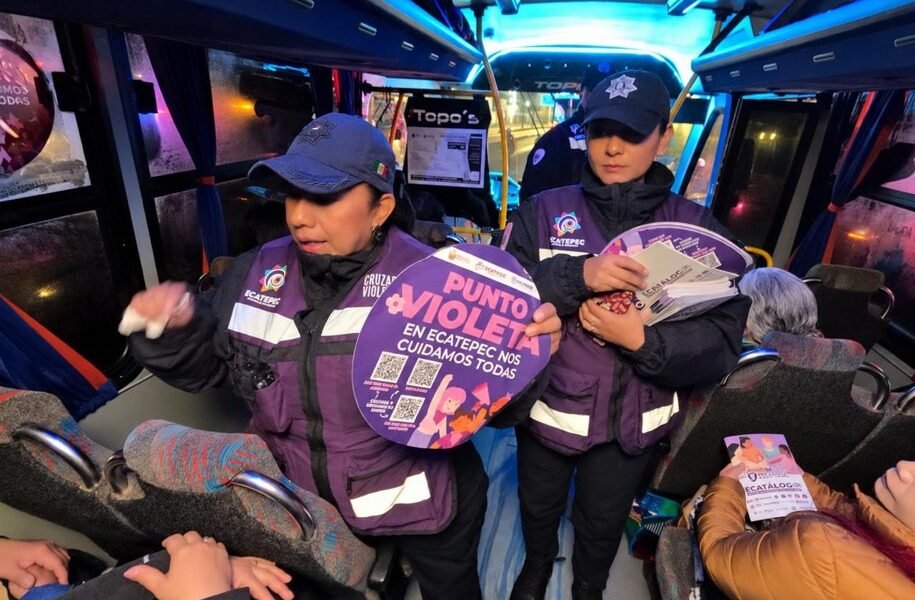 Ecatepec intensifica operativos contra delitos en transporte público