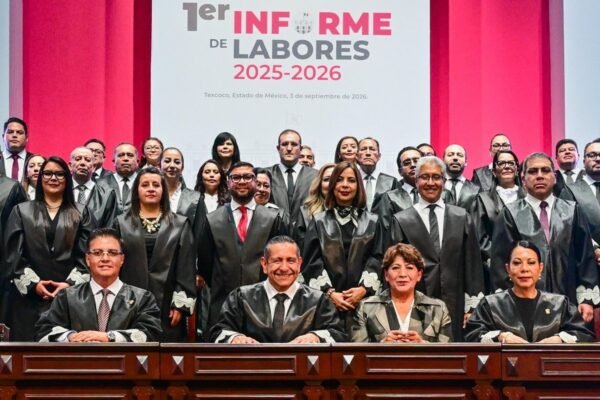Gómez respalda transformación del Poder Judicial del Edomex