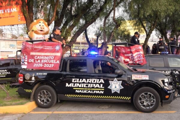 Naucalpan despliega operativo de seguridad para el regreso a clases