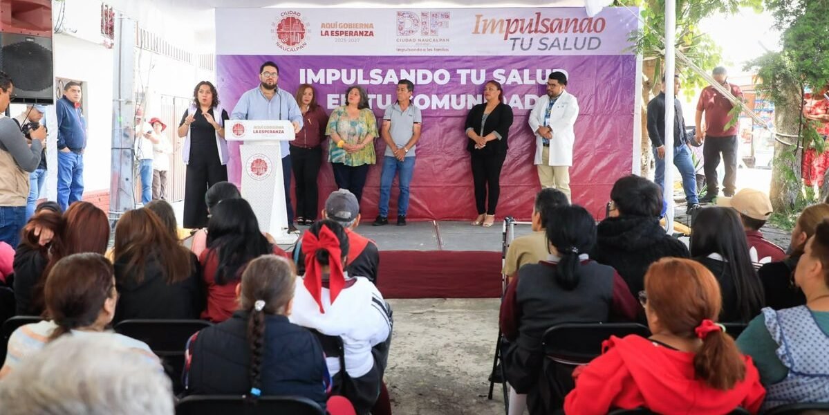 Naucalpan acerca servicios de salud gratuitos a 18 mil habitantes