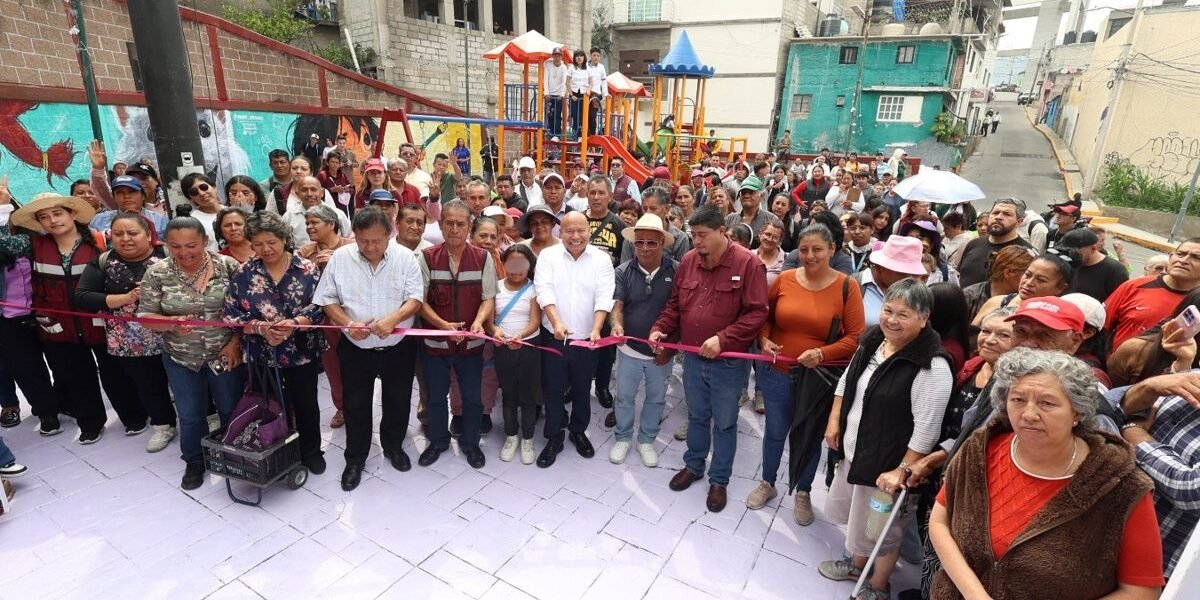 Tlalnepantla rehabilita espacio público en Lomas de San Juan Ixhuatepec