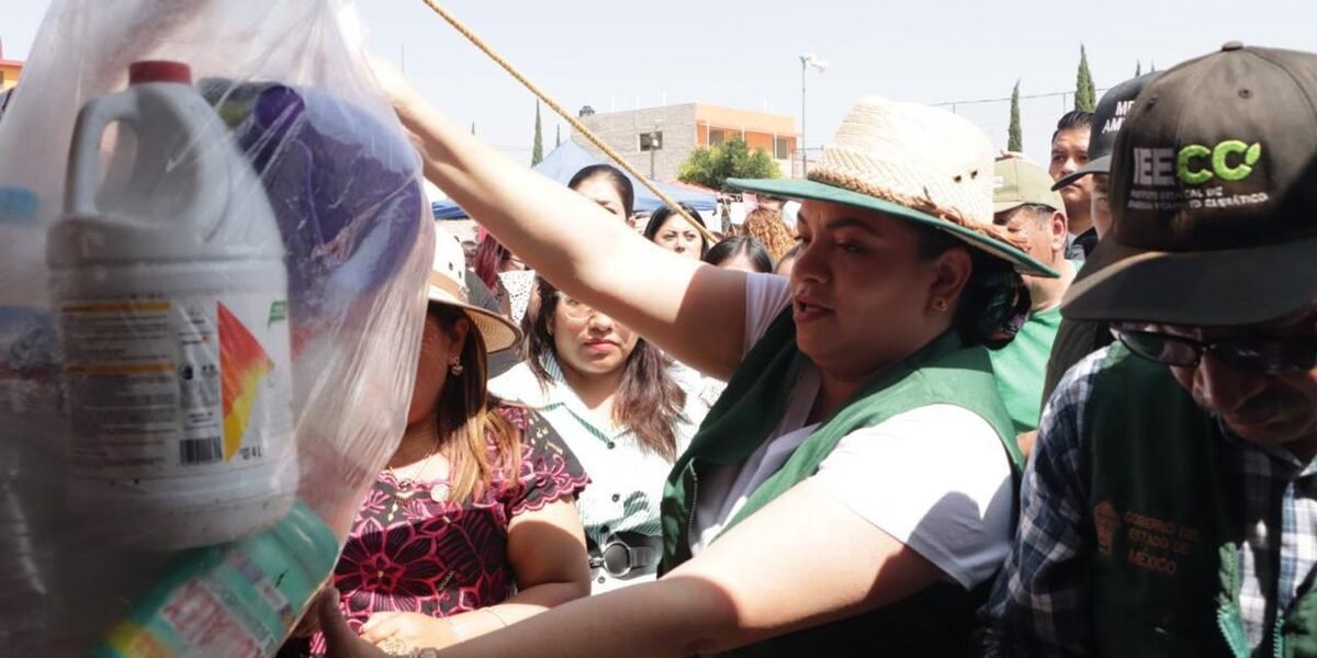 45 toneladas de residuos recolectados en Mega Reciclatón de Chimalhuacán