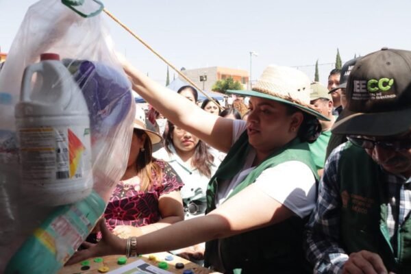 45 toneladas de residuos recolectados en Mega Reciclatón de Chimalhuacán