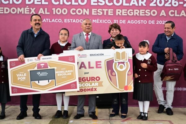 Estado de México inicia ciclo escolar con despliegue de seguridad histórico