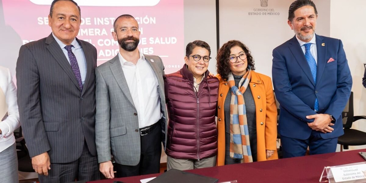 Estado de México instala Comité de Salud Mental y Adicciones