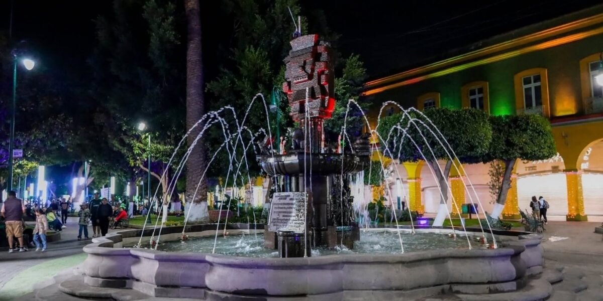 Texcoco inaugura fuentes monumentales que celebran su historia y cultura