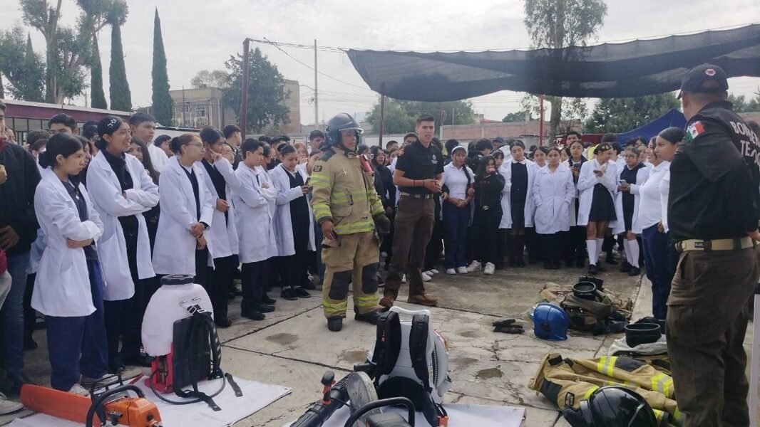 Texcoco fortalece cultura de prevención con semana de protección civil