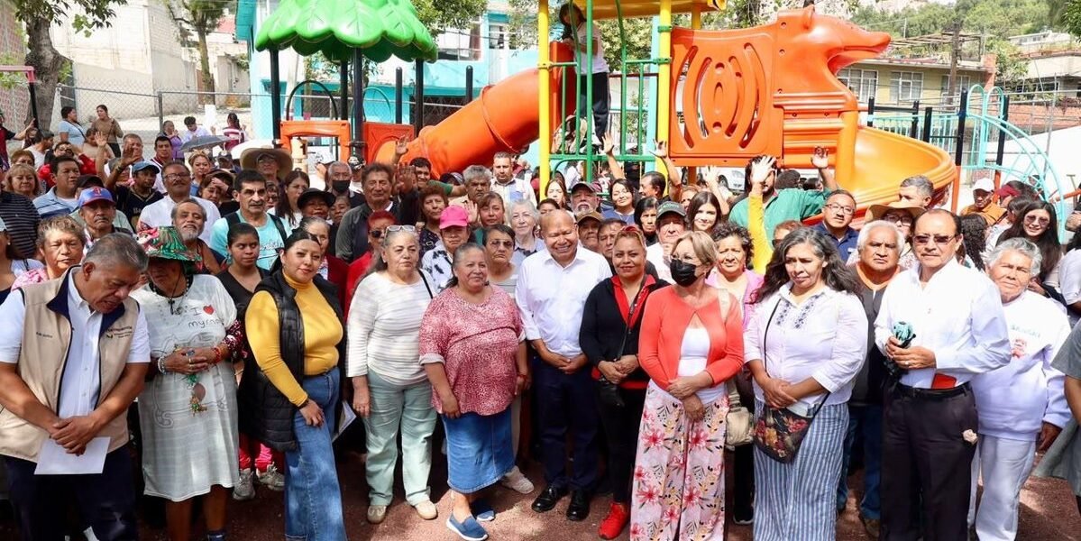 Tlalnepantla rescata espacios públicos: parques seguros para familias
