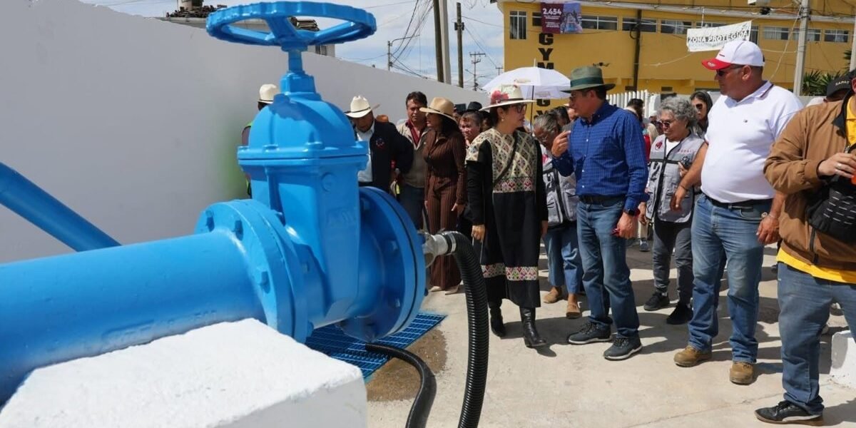 Abasto de agua Ecatepec: nuevo pozo beneficia a 30 mil habitantes