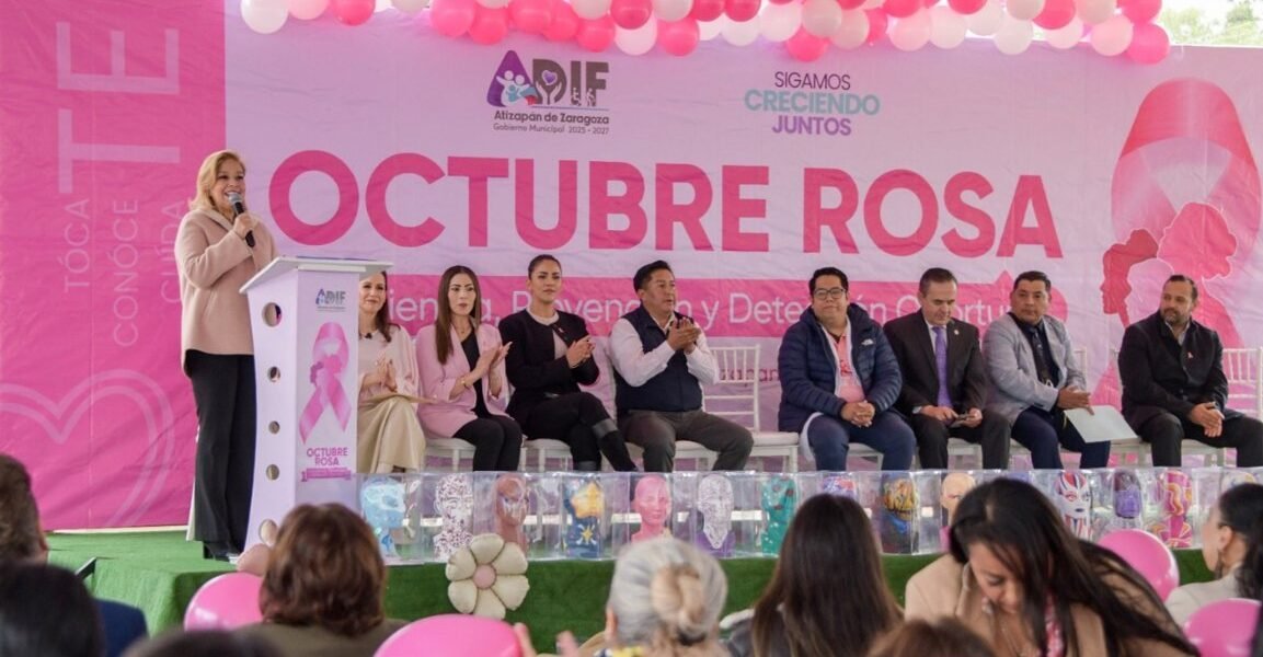 Atizapán impulsa cultura de prevención del cáncer de mama con jornada integral