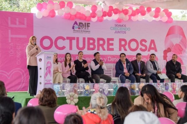 Atizapán impulsa cultura de prevención del cáncer de mama con jornada integral