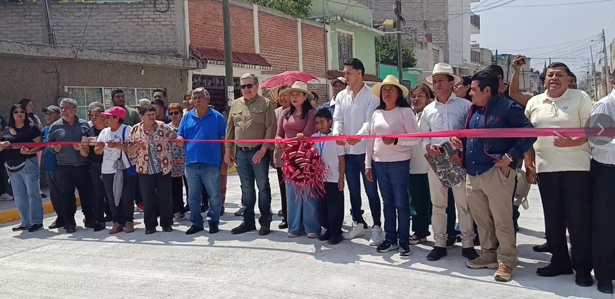 Chalco avanza: concluye pavimentación de la Unión de Guadalupe tras tres años