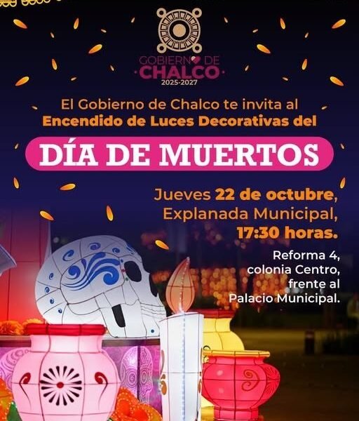 Chalco enciende la magia del Mictlán este jueves con celebración de Día de Muertos