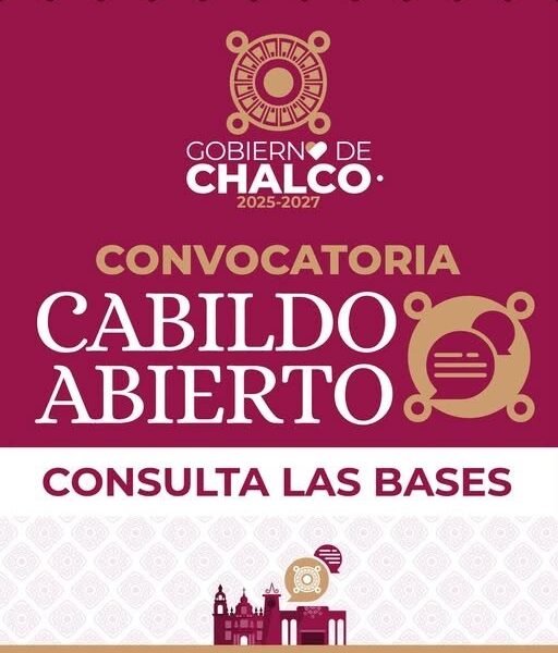 Chalco abre espacios para debatir identidad cultural en Cabildo Abierto