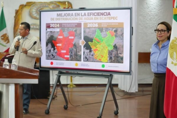 Ecatepec duplica pozos de agua y suma 92 millones de litros diarios