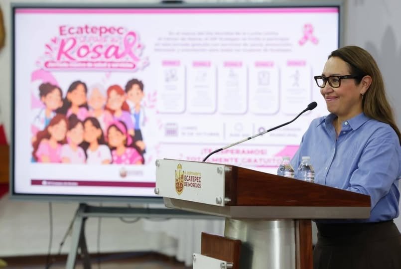 Ecatepec se pinta de rosa: jornada gratuita de detección de cáncer de mama