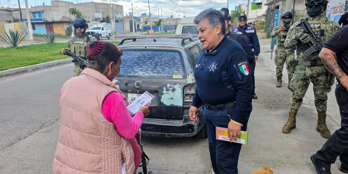 Ecatepec intensifica lucha contra violencia de género con Operativo Red Violeta