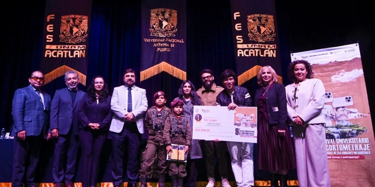 Festival de cortometraje premia a jóvenes que reimaginan ciudades mexiquenses