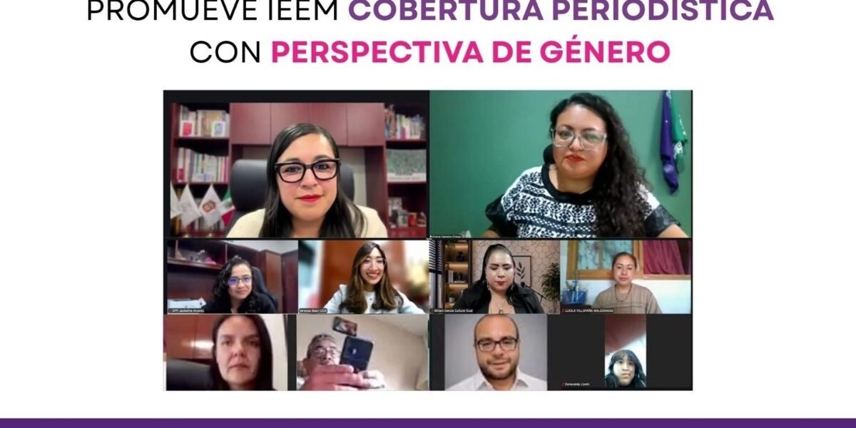 IEEM capacita a periodistas sobre cobertura electoral con perspectiva de género