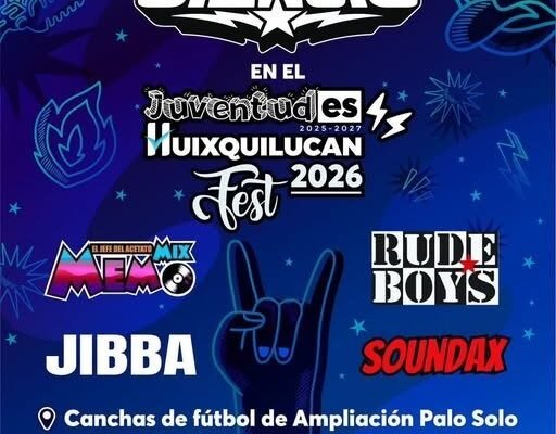 Juventudes Fest Huixquilucan 2026: música, convivencia y espacios seguros