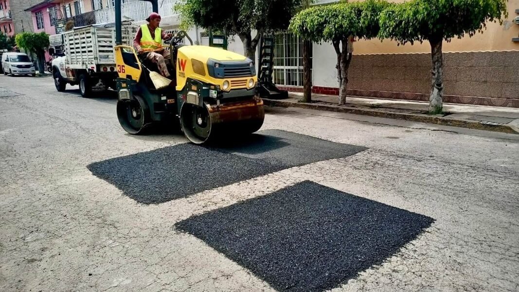 Mejora urbana en Nezahualcóyotl: el programa de bacheo que dignifica las calles