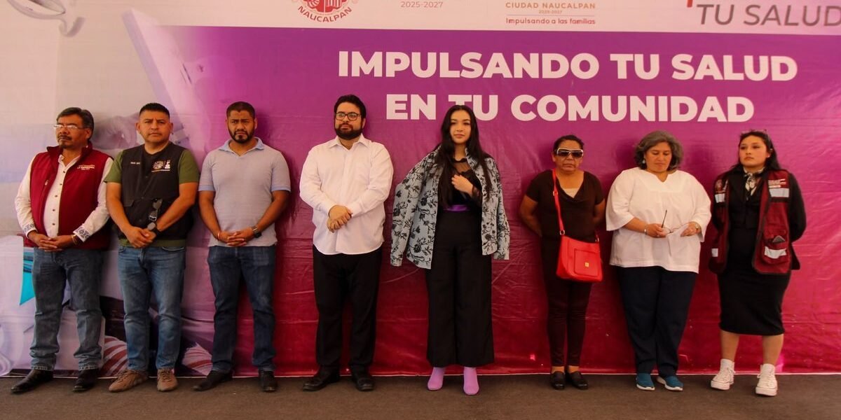 Naucalpan fortalece su sistema de salud con servicios gratuitos en 70 comunidades