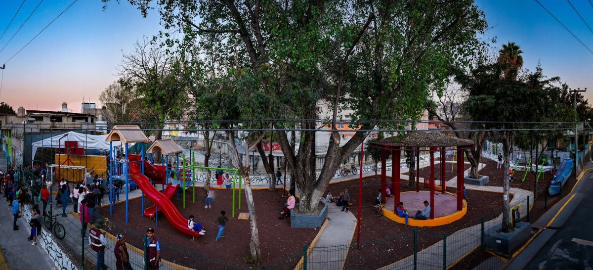 Naucalpan recupera espacios públicos en 102 colonias con plan integral de transformación