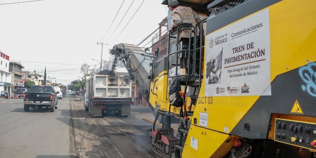 Nezahualcóyotl inicia segunda etapa de repavimentación de la Avenida Juárez
