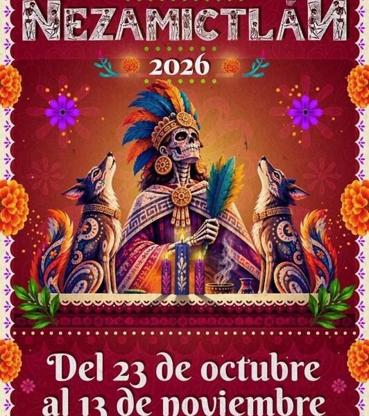 Nezahualcóyotl anuncia Festival NezaMictlán 2026 con tres semanas de celebración