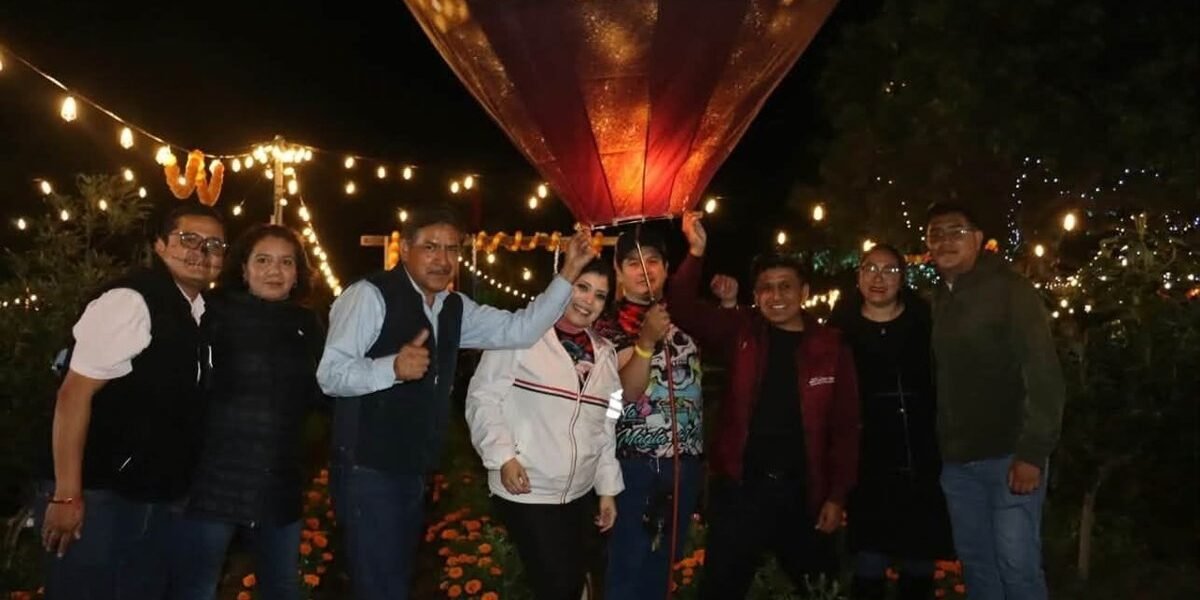 Tepetlixpa inaugura el Sendero de Teresa, un homenaje luminoso a tradición y cultura